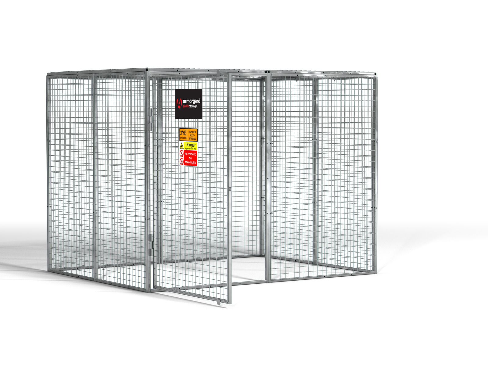 Cage Stockage Bouteilles de gaz - Armorgard GGC10