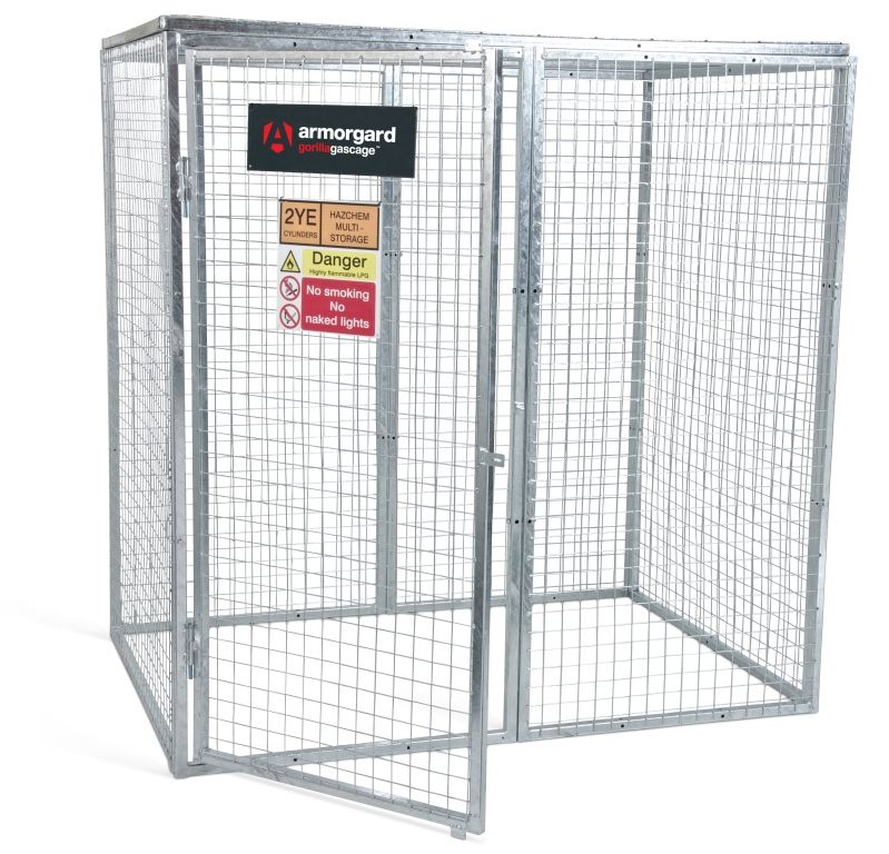 Cage Stockage Bouteilles de gaz - Armorgard GGC8