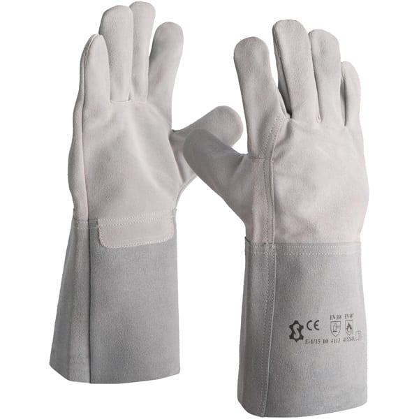 Gants tout Croute de Cuir avec manchettes