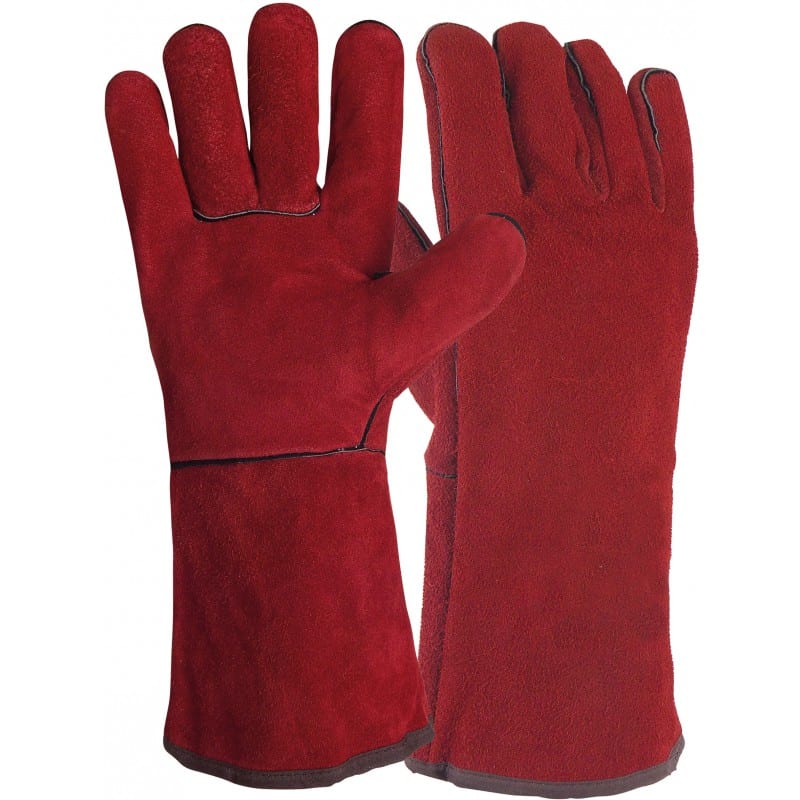Gants de soudeur rouge GOLDEX 51SIREP15
