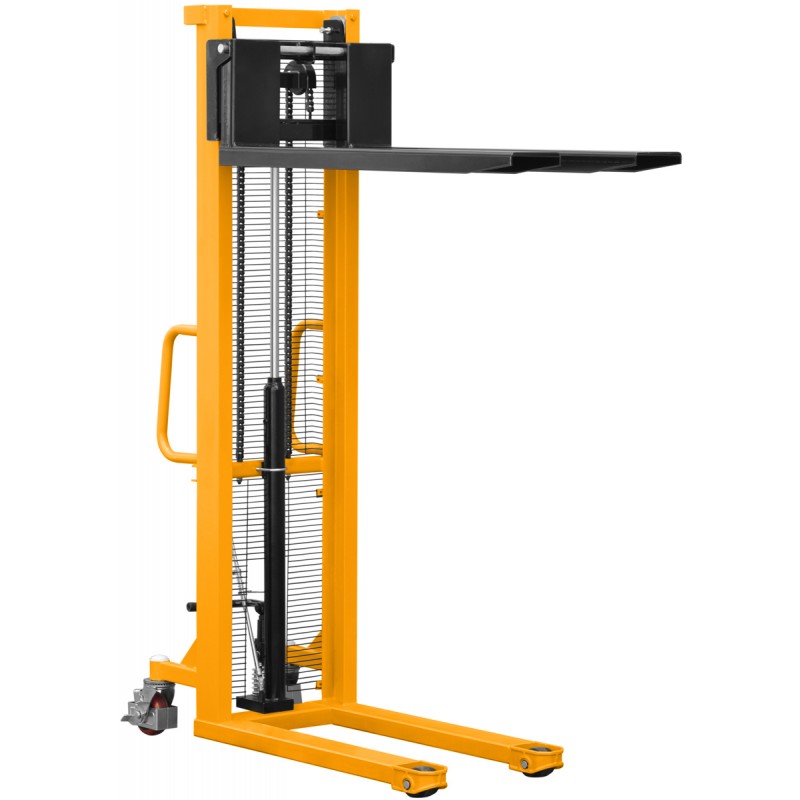 Gerbeur manuel charge 700kg - Hauteur levage 1600mm .