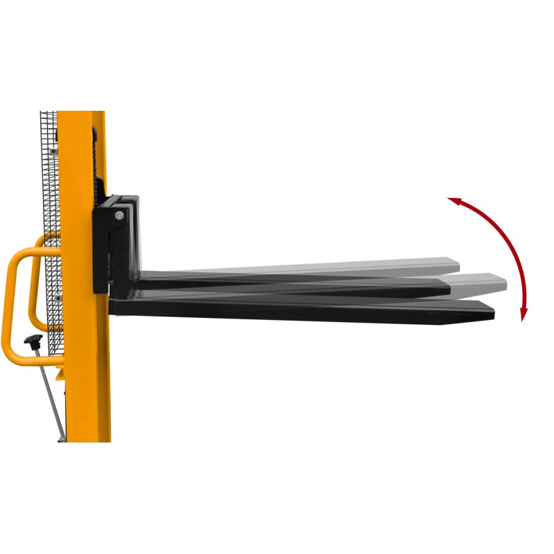 Gerbeur manuel charge 700kg - Hauteur levage 1600mm.. Gerbeur manuel charge 700kg - Hauteur levage 1600mm..